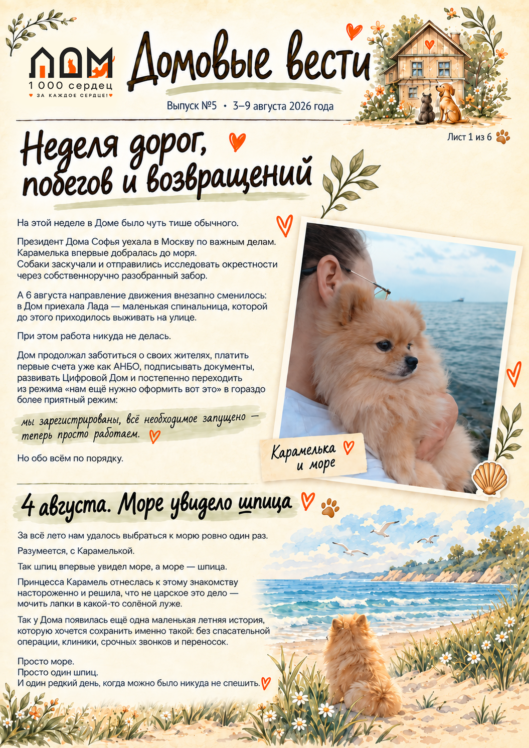 Обложка Домовых вестей №5